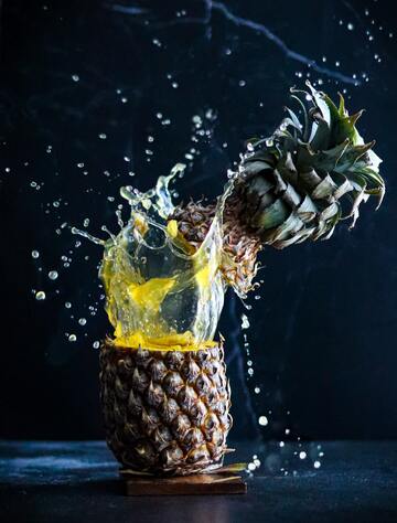 how to make pineapple water